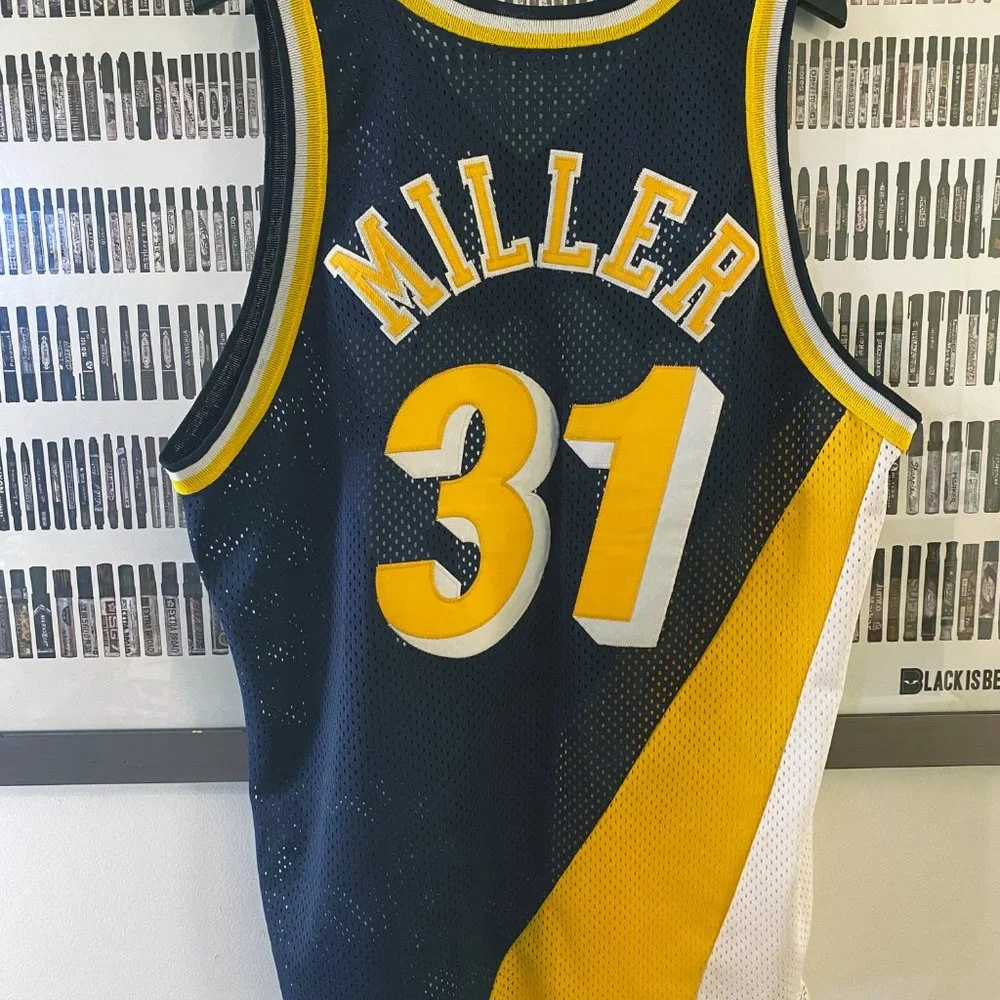 Champion - Indiana Pacers Reggie Miller Authentic vintage jersey (1995) 48 - Picture 2 of 13